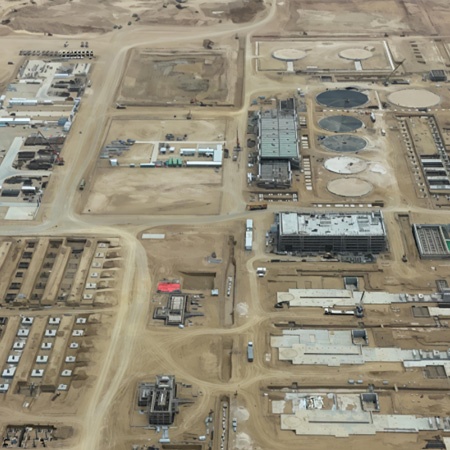中能建卡西姆II燃机项目航拍图
