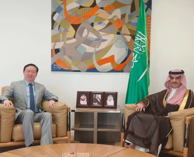 常华大使会见沙特外交部新任领事事务次大臣伊哈卜