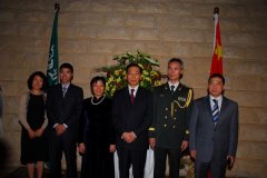 驻沙特使馆隆重举行庆祝中华人民共和国成立61周年国庆招待会