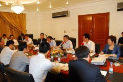 沙特中资企业联络办公室召开2011中国商品展洽会中资企业推介会