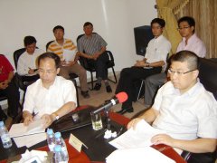 驻沙特使馆经商参处主持召开在沙中资企业2011年度经贸工作务虚会