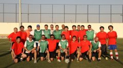 沙特中资企业协会举办中美足球友谊赛