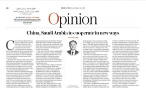 新时代 新合作——陈伟庆大使发表文章介绍王毅国务委员兼外长访沙成果