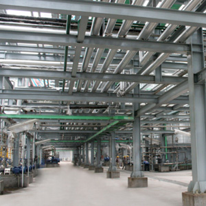 IBN RUSHD石化公司钢结构和管道工作